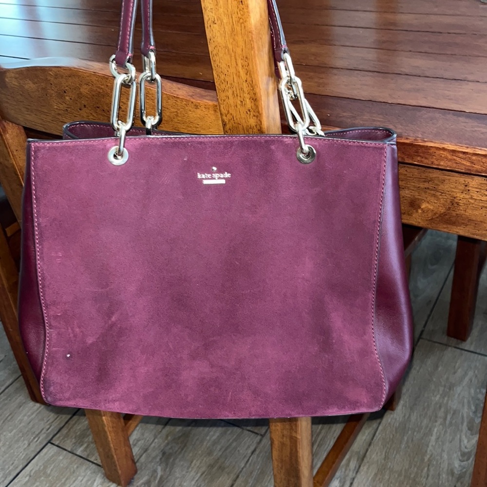Kate spade purse deep purple